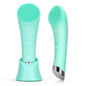 Vibrating Facial Cleansing Brush with Heating Function and 5 Speed Modes