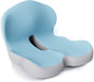 Memory Foam Seat Cushion with Non Slip Base and Machine Washable Cover
