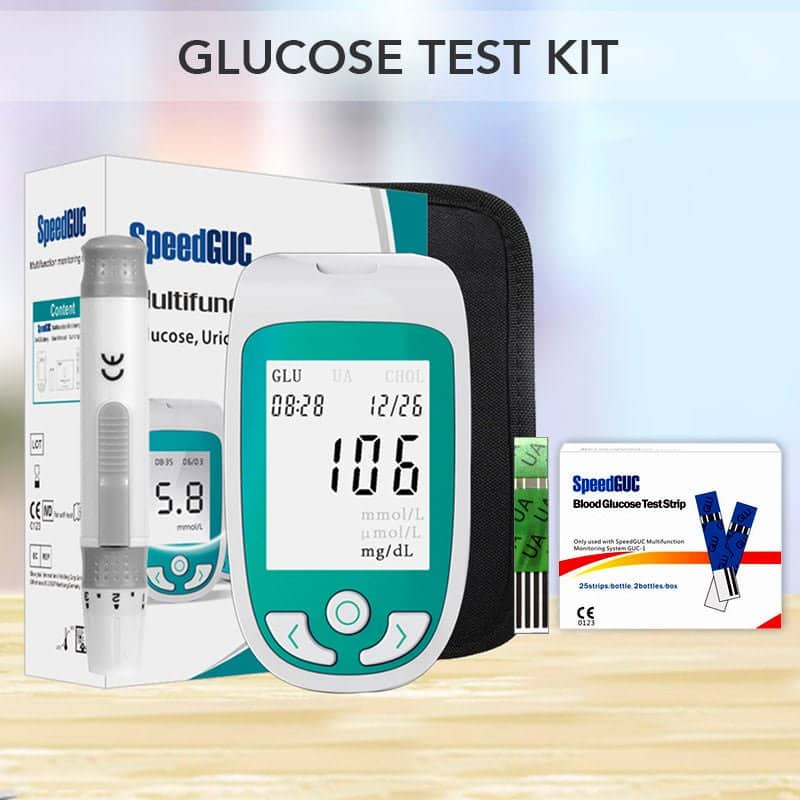 3 In 1 Multifunctional Health Monitor Glucose Test Pack Only