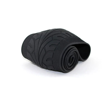 Silica Gel Steering Wheel Cover with Crocodile Texture and Palm Nodules for 14-16in