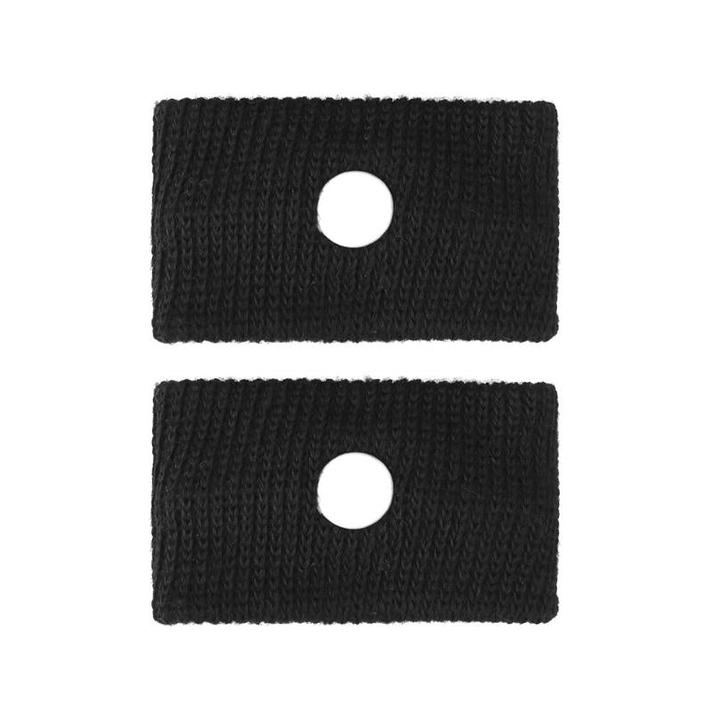 Anti-Nausea Acupressure Wristband Black / 1 Pair