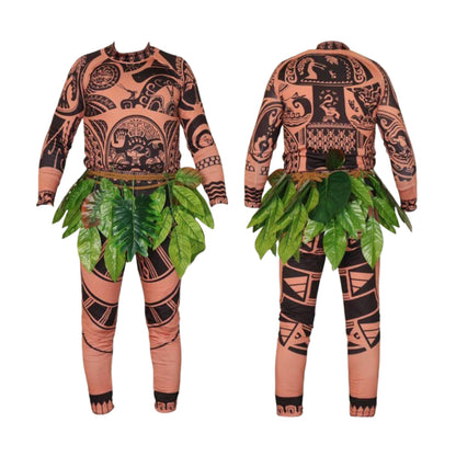 Padded Adventure Muscle Bodysuit Costume