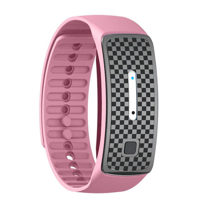 Ultrasonic Mosquito Repellent Bracelet - Usb Charging Pink Charg