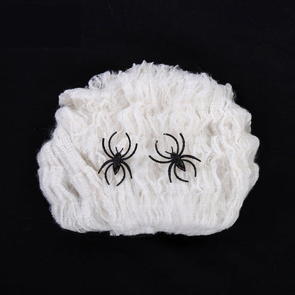 Webovers Halloween Super Stretch Spider Web Decor