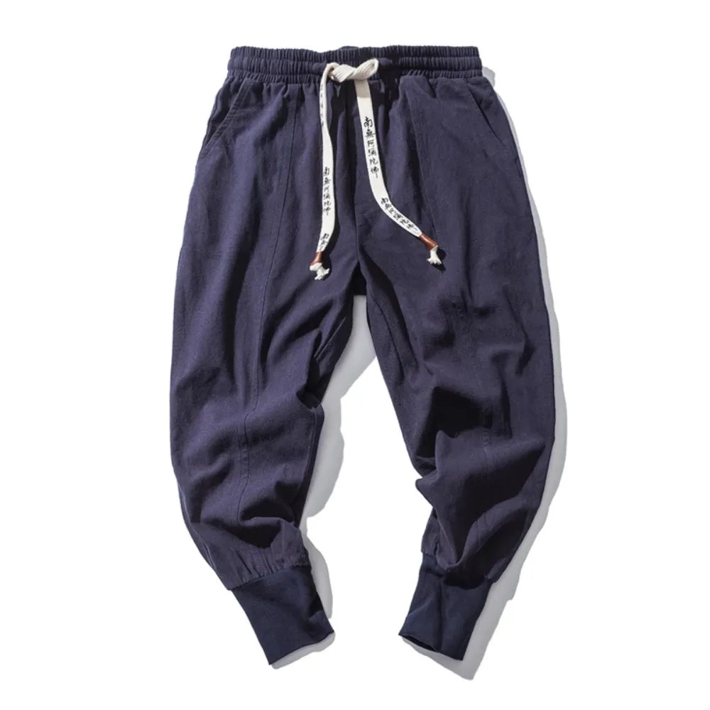 Men’s ’Katana’ Japan Style Pants Navy / S Apparel