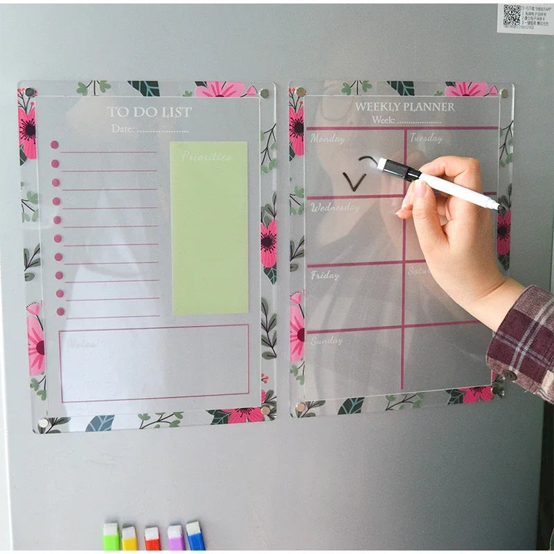 MemoMate – Magnetic Acrylic Calendar & Planner