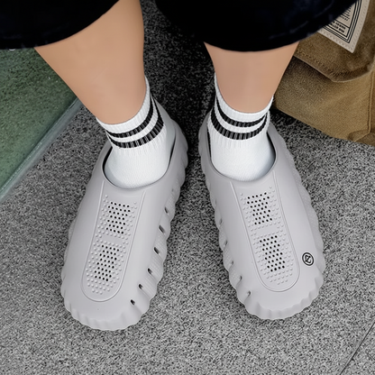 Men’s EVA Massage Slippers – Lightweight Comfortable Casual Slides with Textured Footbed for Home, Beach, Outdoor Sports and Summer Wear