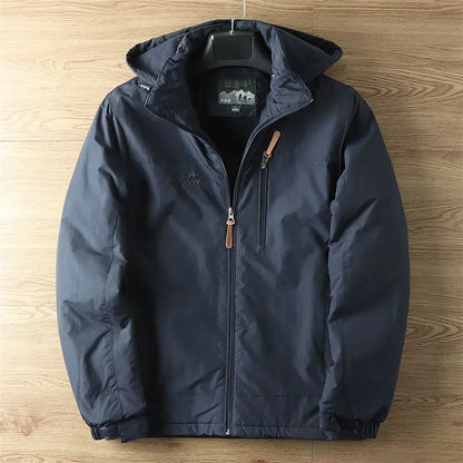 Men’s Polar Winter Coat Navy / Xs Sports & Outdoors