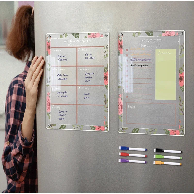 MemoMate – Magnetic Acrylic Calendar & Planner