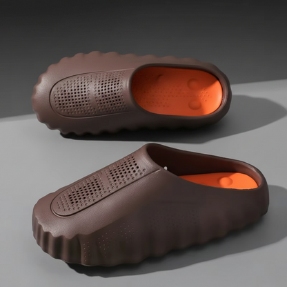 Men’s EVA Massage Slippers – Lightweight Comfortable Casual Slides with Textured Footbed for Home, Beach, Outdoor Sports and Summer Wear
