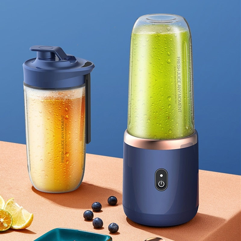 Portable Electric Juicer 6 Blades Blender