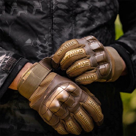 Indestructible Protective Tactical Full-Finger Gloves