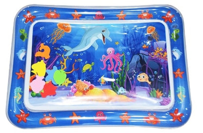 Pet Water Sensory Mat Blue Dolphin Fish