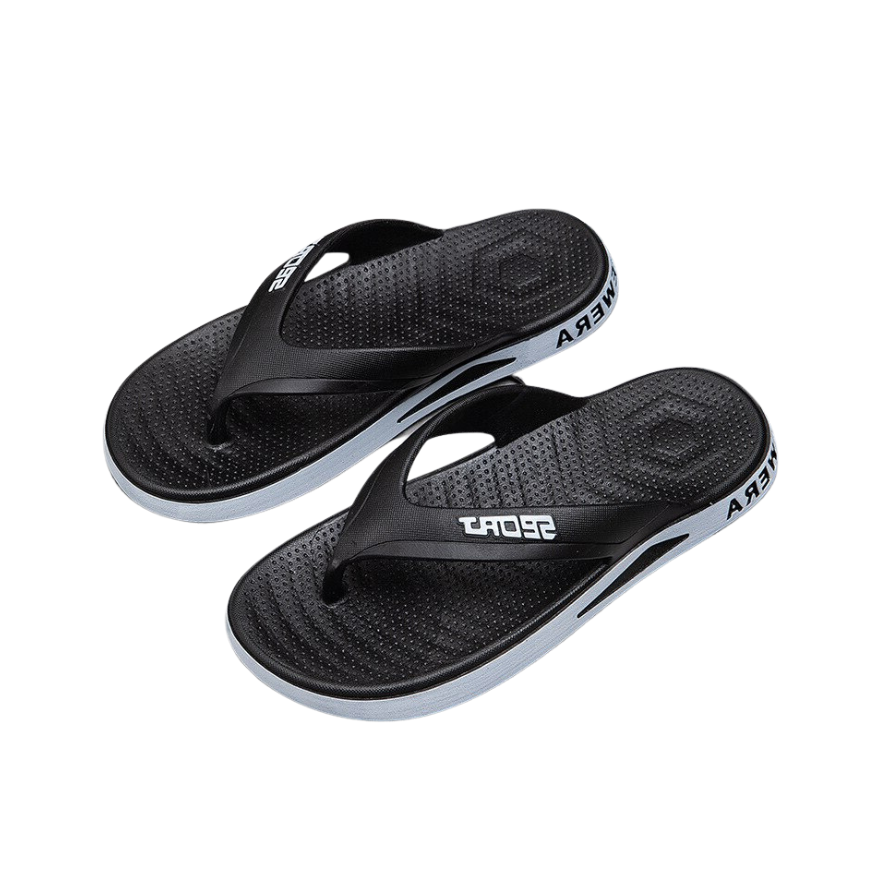 Men Orthopedic Sandals Flip-flops Anti-slip Soles Comfortable Casual Beach