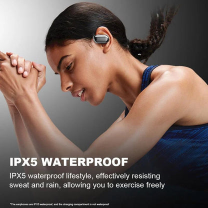 Circularcite True Powerful Bluetooth 5.4 Open Ear Earbuds. IPX5 Waterproof