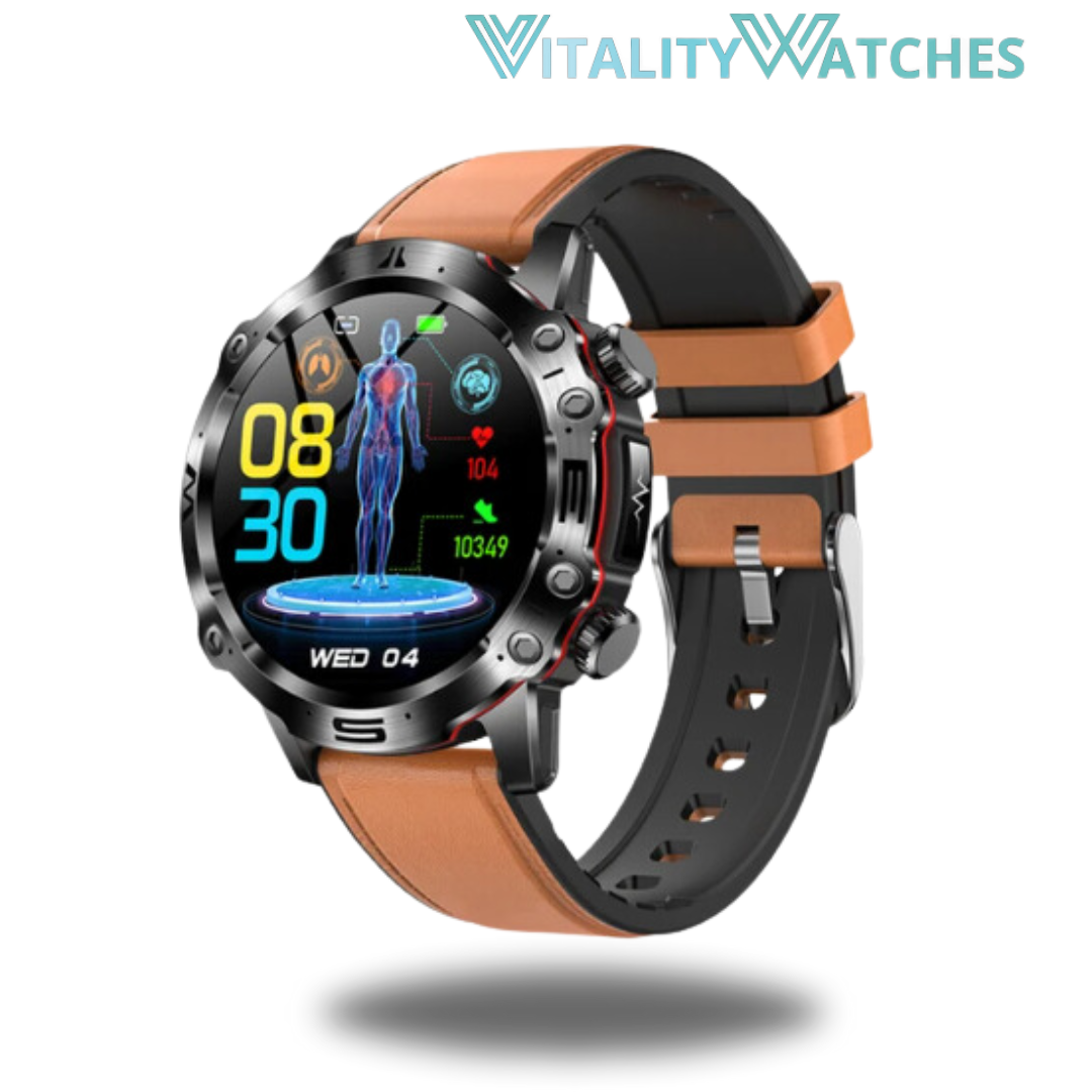 All In One Artificial Intelligence Vitalitywatch Brown Leather