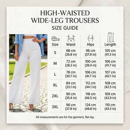 Women’s Solid Color Casual Wide Leg Pants