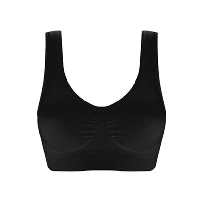 Breathable Cool Liftup Air Bra Black / S