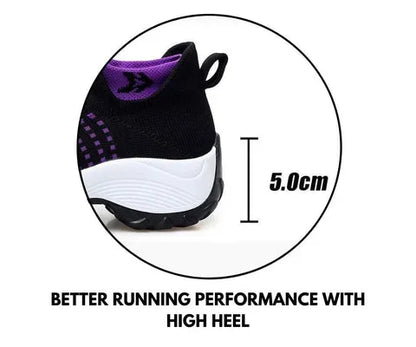 Women's Orthopedic Stretch Cushion Shoes Slip On Walking Shoes