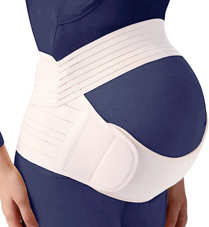 Baby Bump Support Belt White / L