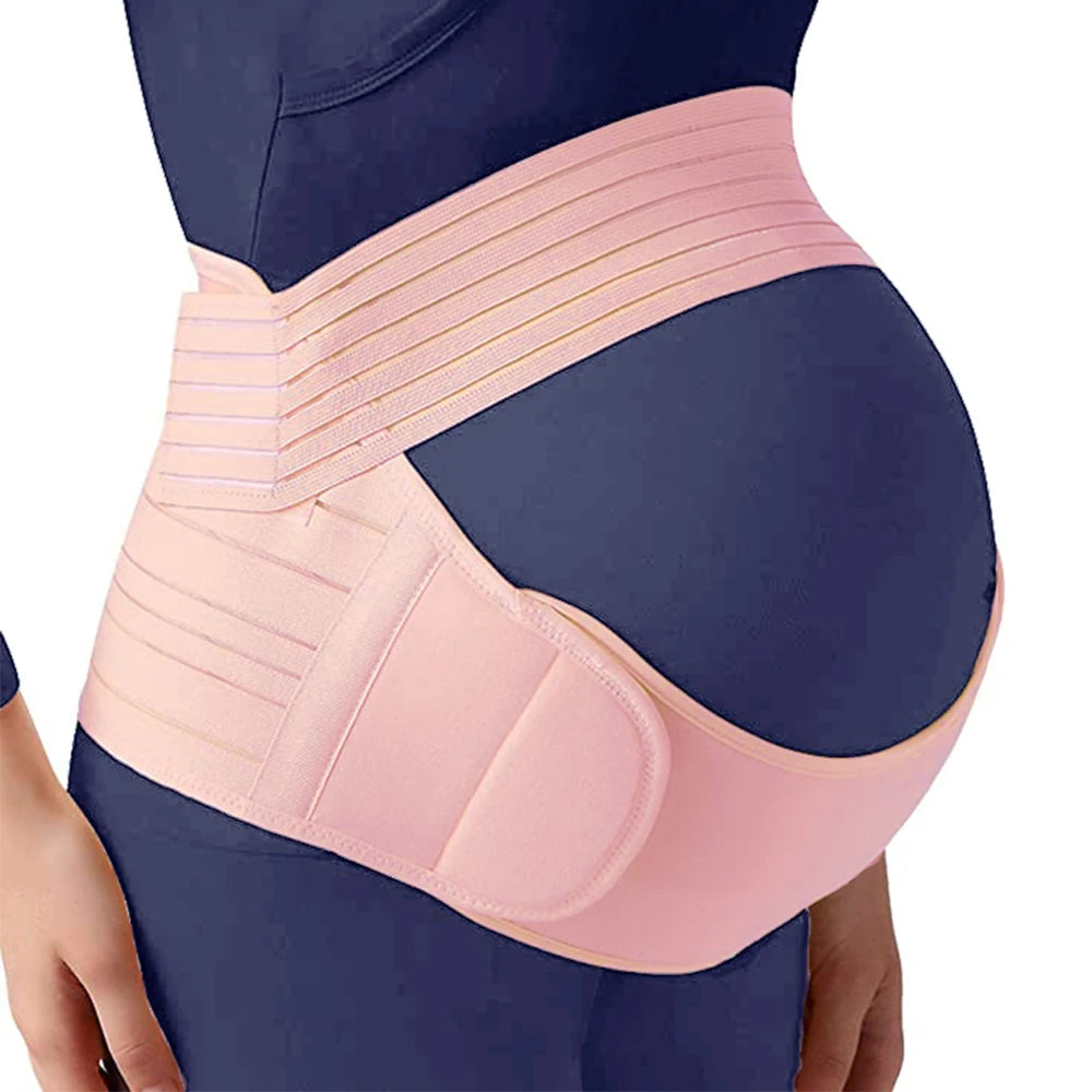 Baby Bump Support Belt Pink / L