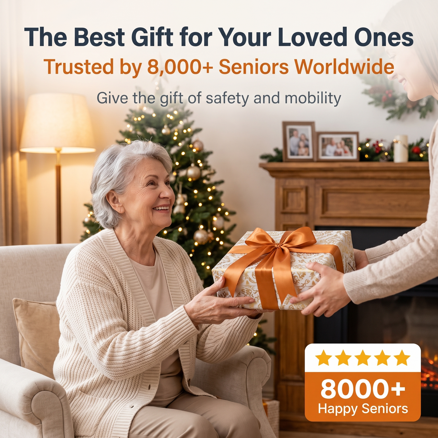 Folding Portable Cane Chair: The Best Gift for Seniors