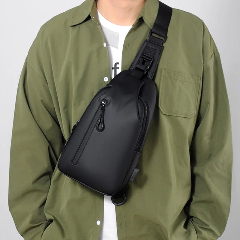 Waterproof Shoulder Bag Black