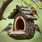 Vintage Treehouse Shape Bird Feeder