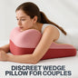 Discreet Wedge Pillow for Couples