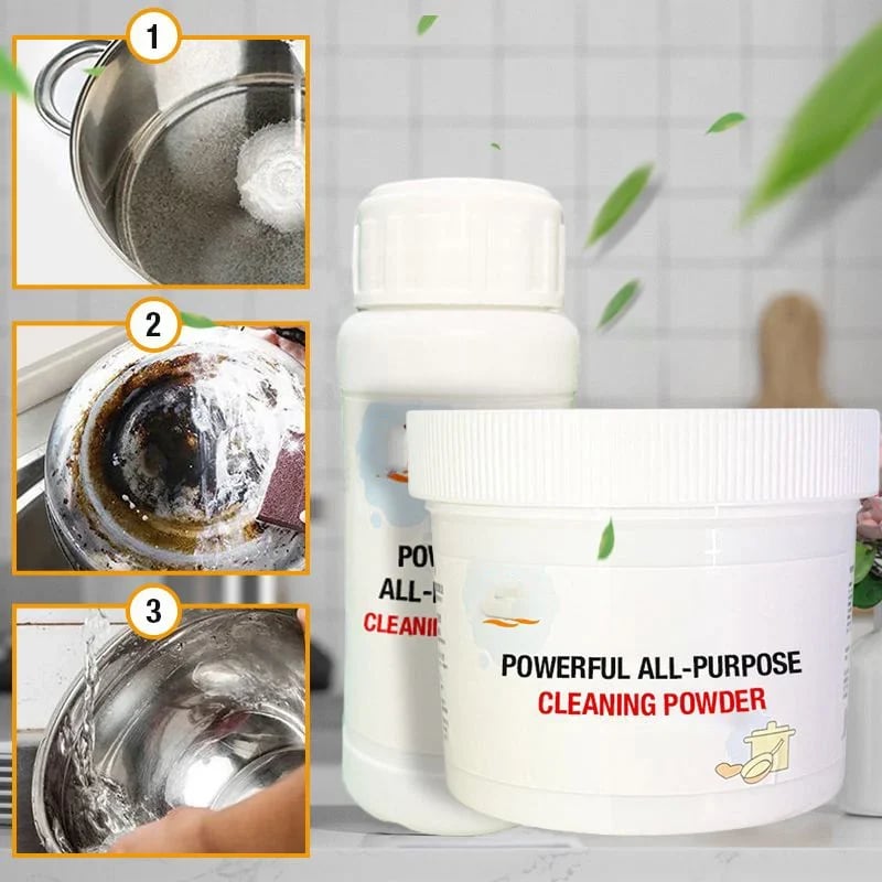 Powerful Kitchen All-Purpose Powder Cleaner 110G / Buy 3 Get 2 Free(5Pcs)