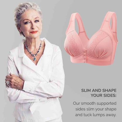 🥰Front Button Breathable Skin-Friendly Cotton Bra