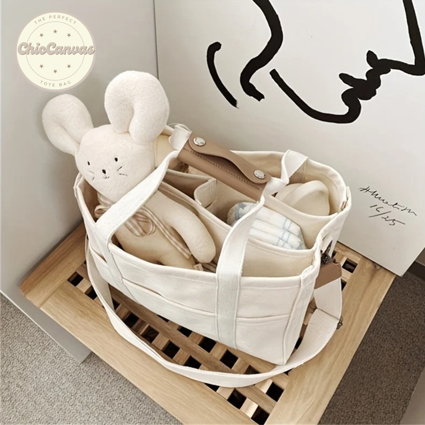 Chiccanvas Tote Bag Beige