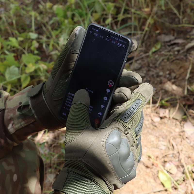 Indestructible Protective Tactical Full-Finger Gloves