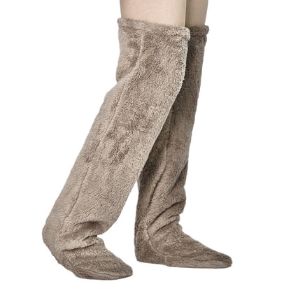 Winter Fluffy Warm Over Knee Socks