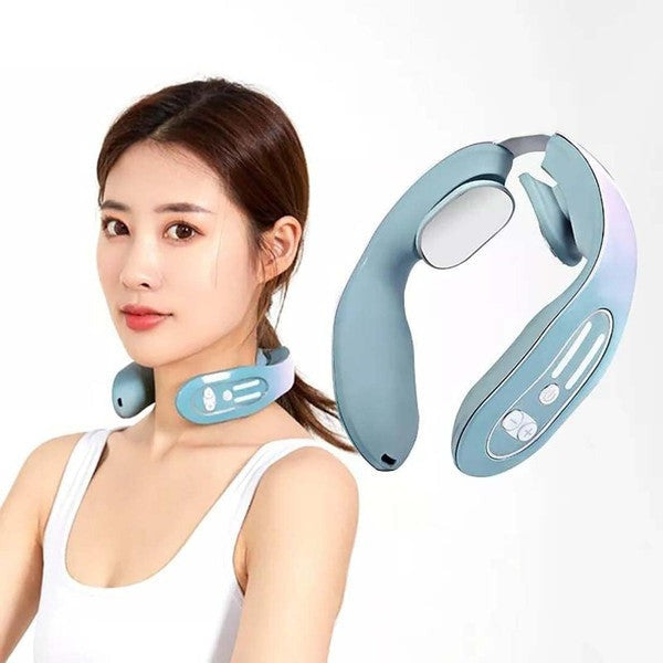 Ems Neck Acupoints Lymphvity Massager Device