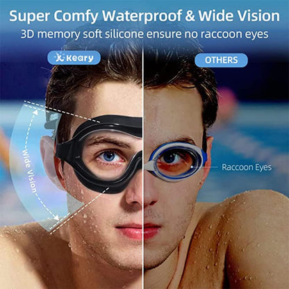 No Leaking Anti-Fog Pool Goggles Swimming For Adults And Children