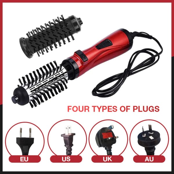 3-In-1 Hot Air Styler And Rotating Hair Dryer For Dry Curl Straighten