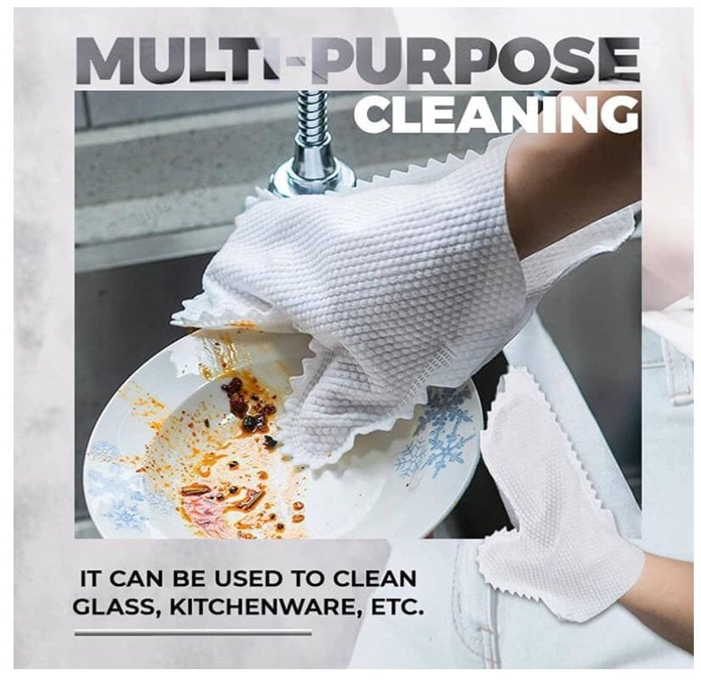 Multi-Purpose Washable Dusting Gloves