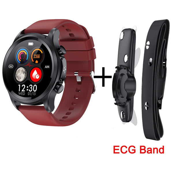 Geekran Non-Invasive Blood Glucose Test Smart Watch With ECG Band