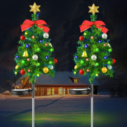 Solar Powered Christmas Tree - Hot Sale 50% Off Buy 2