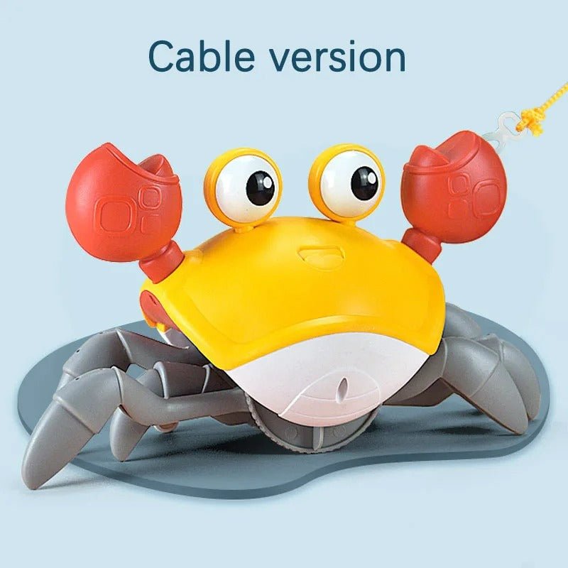 Kids Induction Escape Crawling Crab Toy - Baby Electronic Musical Octopus & Crab Toys