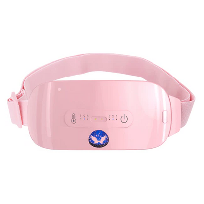 Smart Heating Massage Belt For Period Menstrual Cramps Pink Cr