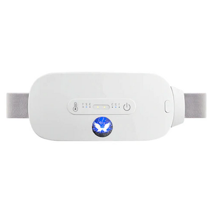 Smart Heating Massage Belt For Period Menstrual Cramps White Cr