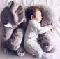 Plush Elephant Pillow with Huggable Shape for Babies and Toddlers