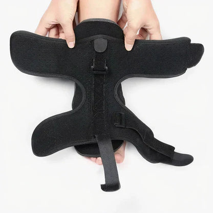 Foot and Ankle Night Splint with Adjustable Dorsal Flexion Strap and Metal Support  Bands
