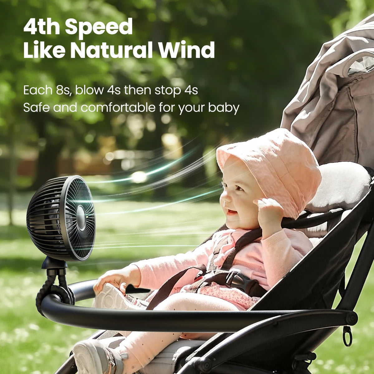 Portable Stroller Fan