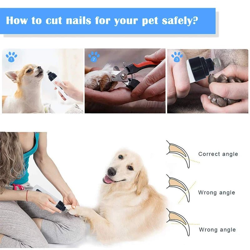 SilentGrind Dog Nail Trimmer