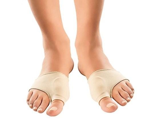 Gel Bunion Cushion Pads For Pain Relief! - Can Be Worn With Shoes