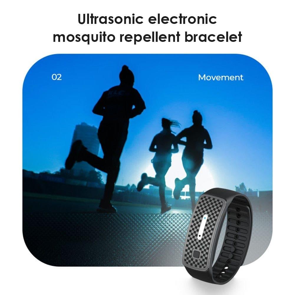 Ultrasonic Mosquito Repellent Bracelet - Usb Charging Charg