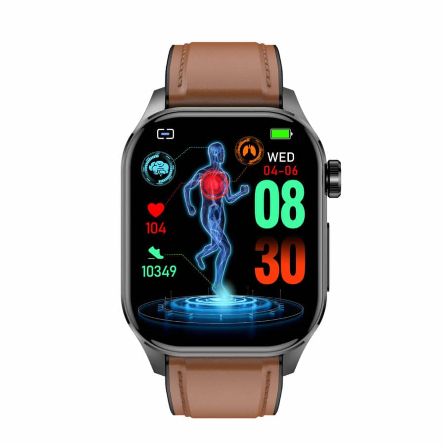 Ecg Blood Sugar Pressure Call Intelligent Health Management Smart Watch